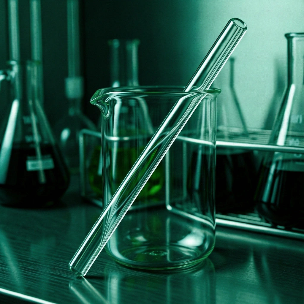 Clinical imagery of laboratory glass